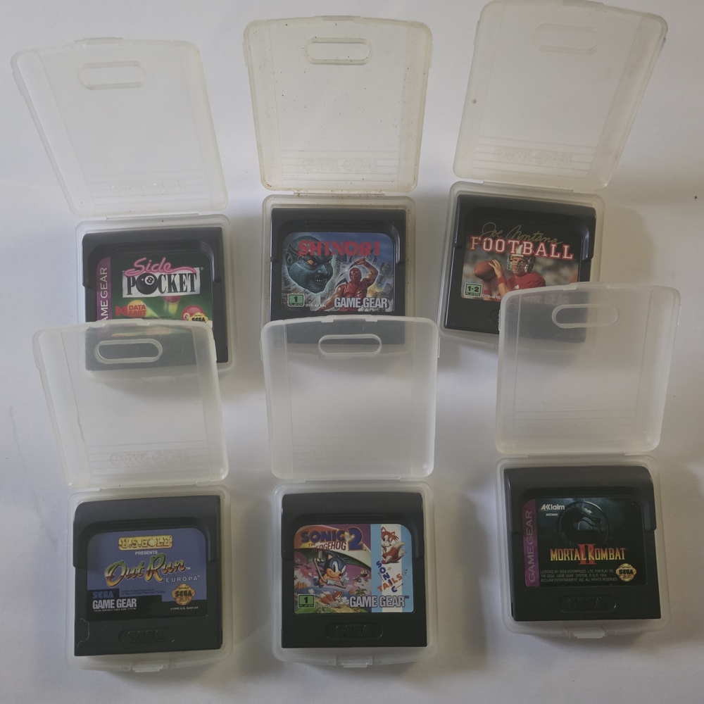 Game Gear Cartridge Collection - Black